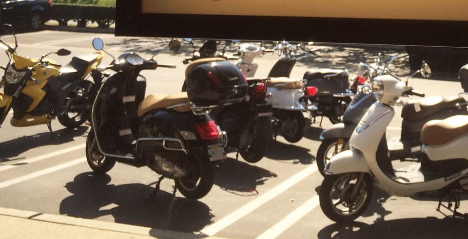Pre-owned scooters